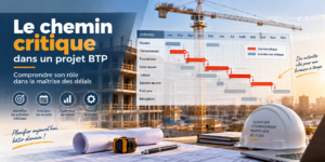 LE CHEMIN CRITIQUE DANS UN PROJET BTP : COMPRENDRE SON ROLE DANS LA MAITRISE DES DELAIS