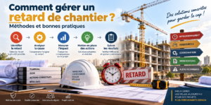 COMMENT GERER UN RETARD DE CHANTIER ? MÉTHODES ET BONNES PRATIQUES