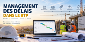 MANAGEMENT DES DÉLAIS DANS LES PROJETS DE BTP : MÉTHODES, OUTILS ET BONNES PRATIQUES