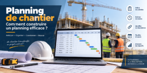 PLANNING DE CHANTIER : COMMENT CONSTRUIRE UN PLANNING EFFICACE ?