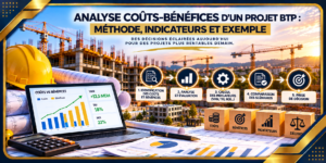 ANALYSE COÛTS-BÉNÉFICES D’UN PROJET BTP : MÉTHODE, INDICATEURS ET EXEMPLE