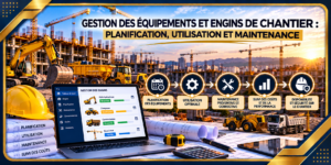 GESTION DES ÉQUIPEMENTS ET ENGINS DE CHANTIER : PLANIFICATION, UTILISATION ET MAINTENANCE