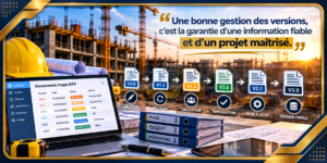 GESTION DES VERSIONS ET DES RÉVISIONS DES DOCUMENTS DANS UN PROJET BTP