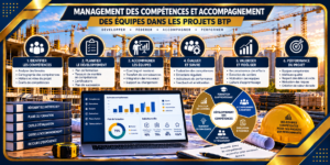 MANAGEMENT DES COMPÉTENCES ET ACCOMPAGNEMENT DES ÉQUIPES DANS LES PROJETS BTP